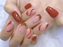 シンプル(Cimple.)/新宿マグネット定額ジェルネイル