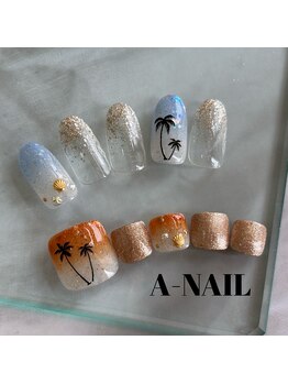 エーネイル エーラッシュ(A-NAIL A-LASH)/8月新作デザイン【倉敷】