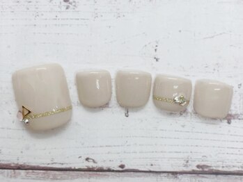 ロンズネイル(Ron's nail)/フットジェルデザイン