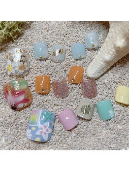 メロウネイルスペース(mellow nail space)/フット☆ラグジュアリーコース