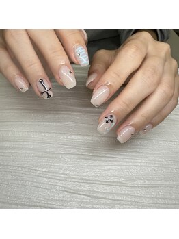 チャイ 大阪上本町店(chai)/十字架ネイル