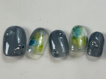 ネイルメゾン 天神店(NAIL MAISON)/インクニュアンス夏¥7000