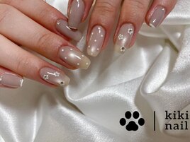 お花ネイル／ドットネイル
