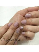 クリスタルネイル ボンベルタ橘店(CRYSTAL NAIL)/ワンカラーネイル
