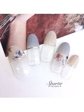エスパルティール(Spartir)/◆フラワープリントネイル◆