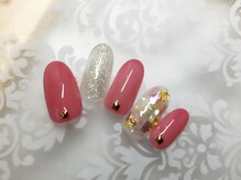 ネイルサロン ナチュール(Nature)/シェル×ピンク
