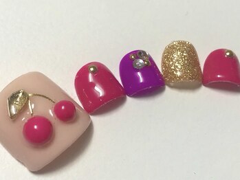 ビービーネイル(BB)/さくらんぼネイル