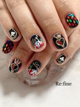 リファイン(Re:fine)/ジェル10本アート付け放題