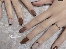 秋色囲みアート