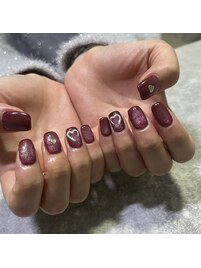 バレンタインマグネイル