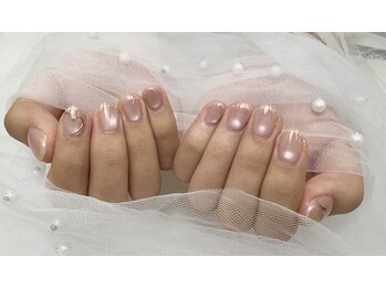 ガーデンネイル(Garden Nail)/ミラーフレンチ