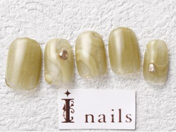 アイネイルズ 梅田店(I nails)/ぷっくりニュアンス韓国¥7200