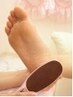 【メンズ】フットコース（ケア、角質、爪磨き、リフレ）￥9350