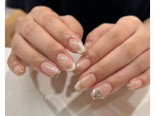 ネイルサロン ティフィン(tiffin)/～マグネットとミラーフレンチ～