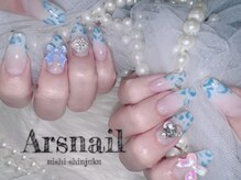 アルスネイル(Ars nail)/レオパードフレンチ