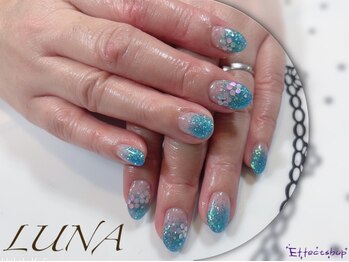 ネイルアンドまつ毛エクステ ルーナ 八王子店/定額☆7500ネイル