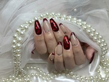 アンジュ(Ange)/【Miyu】フレンチハートネイル