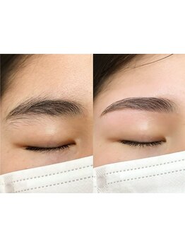 アイブロウメニューがあるサロン