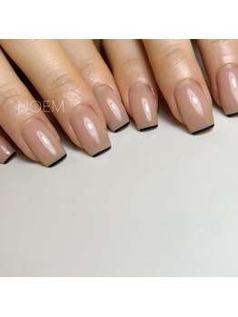 ノエム ネイルサロン(NOEM)/ストレートフレンチ