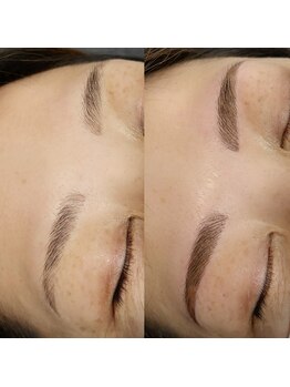 クオーレ(Cuore)の写真/【最先端のアイブロウ技術★】ナチュラルに垢抜けられる！すっぴんでも映える、消えない眉メイク♪