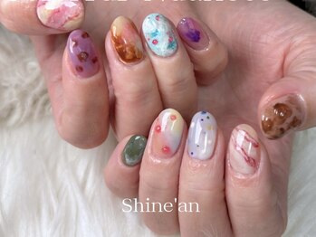 シャインアン(Shine'an)/持ち込みデザイン1.5時間