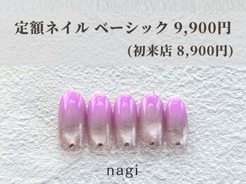 ナギ 新越谷(nagi)/4月定額ネイル ベーシック