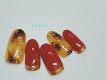 フランセス(Frances)/新作　べっ甲ネイル
