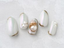 ソウ 難波店 nail salon Sou/ポイントパールnail