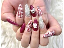 マイネイル 池袋(My Nail)/ツイードチェックネイル☆