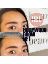 シャルム エスボーテ(charme Esbeaute)/ハリウッドブロウリフト/眉毛