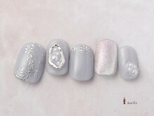 アイネイルズ 横浜EAST店(I-nails)/上品フラワーネイル