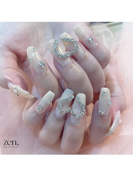 ゼン(zen.)/チェーンハートワンホンネイル