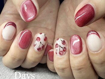 ネイルサロン デイズ 四郷店(nail salon Days)/さくらんぼネイル