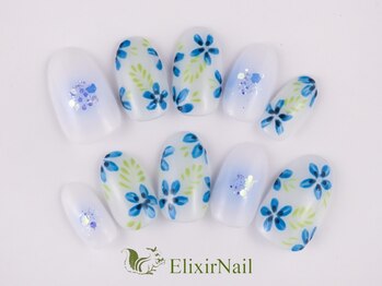 エリクサーネイル 五反田(Elixir Nail)/定額c やり放題/クーポン使用
