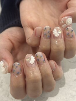 小花柄デザイン