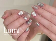 ルミネイル 大宮東口店(Lumi Nail)/銀花パールフレンチ