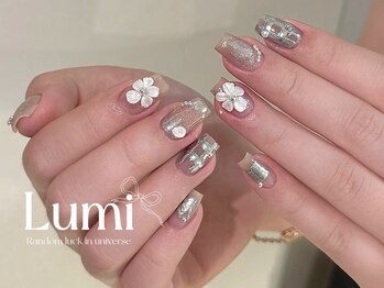 ルミネイル 大宮東口店(Lumi Nail)/銀花パールフレンチ