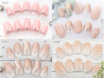 FASTNAIL 札幌駅前店【さっぽろ東急百貨店】 パラジェル/ジェルネイル専門/マグネット/定額 ¥5410 ◆ シンプルAコース