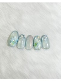 水に浮かぶガーベライメージ