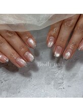 レイリーネイル(Reilly nail)/那覇ネイル/ガラスフレンチ♪