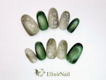エリクサーネイル 新宿3丁目(Elixir Nail)/定額a シンプル/クーポン使用