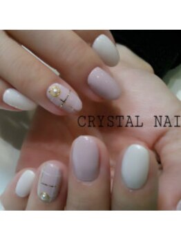 クリスタルネイル ボンベルタ橘店(CRYSTAL NAIL)/ワンカラーネイル