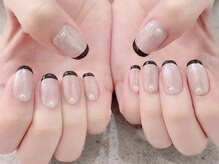 プライズアイリス アイラッシュ 池袋東口店(prize Iris eyelash)/ガーリーフレンチネイル