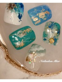 定額フットネイル