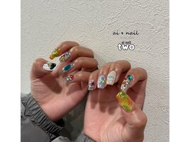 個性派推し活ネイル