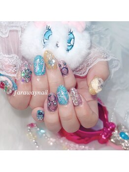 ファラウェイネイル(Faraway nail)/セブチ参戦ネイル☆