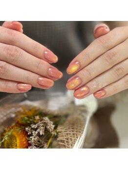 ネイルサロンスマイル(SMILE)/暖色系マグネットジェル