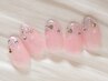 【定額デザイン】シンプル可愛い☆定額アートコース　初回オフ込み￥5,500