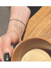 エムクチュール/permanent jewelry重ね付け◎