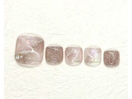 ピンクニュアンスネイル